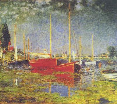 Claude Monet Sailboats at Argenteuil china oil painting image